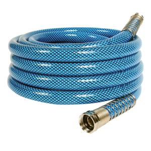 Camco TastePURE 25-Foot Premium Drinking Water Hose - Features a No-Kink Heavy-Duty Design with Machined Fittings for Extra Strength, 5/8” ID, and is Lead-Free, BPA-Free, and Phthalate-Free