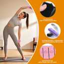 Sonkoloro Adjustable Wrist Weights for Women Men, Leg Weights for Women 0.75lb-1lb-1.3lb Each for Walking, Yoga, Dance, Barre, Gym (Blush, 2.2 lb (2pcs))