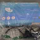 Snorkeling Gear for Adults Men Women,4 in 1 Snorkel Set with Panoramic View Diving Mask Anti-Fog Anti-Leak,Dry Top Snorkel,Fins and Travel Bag for Swimming,Snorkeling and Travel Diving (ML/XL, BLACK)