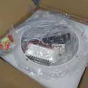 Shine LUEST 34W LED Ceiling Light with Remote, 3000-6000K Dimmable Modern Flush Mount Ceiling Lighting Fixture White 4 Rings Round Chandelier Ceiling Lamp for Small Room, Bedroom