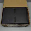 2 Pack Rectangular Wooden Cake Stand, 4 x 6.3 Mini Cake Plate Holder with Clear Glass Bell, Cake Display Server Tray for Kitchen, Birthday Parties, Weddings, Baking Gifts