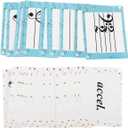 GALPADA 80pcs Music Note Flashcards for Double Sided Learning Cards for Piano Violin More Durable Teaching Supplies to Enhance Music Education Note Identification