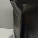 EKO Mirage-T 50 Liter / 13.2 Gallon Touchless Rectangular Motion Sensor Trash Can, Brushed Stainless Steel Finish (Matte Black)