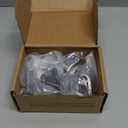 10 Pack 1-1/2 Inch Oil Rubbed Bronze Cabinet Knobs Brushed Bronze Drawer Knobs Rectangular Bronze Cabinet Pulls, ZK2206 Kitchen Hardware for Cabinets Drawers Bedroom Dresser Cupboard Bathroom