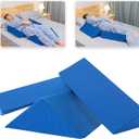 Fanwer Positioning Wedge Pillow for Side Sleeping (3 in 1), 40 Degree Triangle Bed Wedges & Body Positioners for Back Pain, Preventing Bedsores, After Surgery, Knees Elevated, Pregnancy, Large