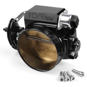 LS 102MM Throttle Body Assembly with Throttle Position Sensor and IAC for LS1 LS2 LS3 LS6 LS7 LSX Aluminum Black