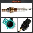 labwork 4PS Oxygen O2 Sensor Upstream and Downstream Ford F150 5.4L 2009-2010 Replacement for Lincoln Navigator 5.4L 2009-2011 8F9Z9F472C 8F9Z9F472D