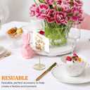 Table Number Holders, Place Card Holders, Picture Holders for Tables, Photo Holders for Tables, Small Table Card Holders for Centerpieces, Wedding Reception, Party, Birthday, 8PCS