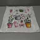 NATSUNO Canvas Tote Bag,Science Graduation Gifts,Tote Bags for Women,Reusable Grocery Bags (Funny-plant)