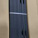 Dog Playpen, 32 in(H) Pet Fence Outdoor for Rv Camping, Garden Fence Animal Barrie for Yard, Total 16 Panels with Gate 37.3Ft(L) Black Metal Temporary Fencing