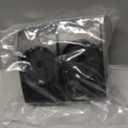 Wall Nanny - Gate Wall Protector (Made in USA) Protects Walls and Doorways from Pet Gates - for Pressure Mounted Indoor Safety Baby Gates - Black (1-Pack)