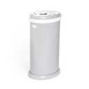 Ubbi Stainless Steel Diaper Pail, Odor Locking, No Special Bag Required, Award-Winning, Registry Must-Have, Gray