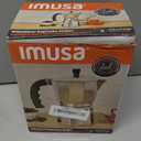 Imusa USA Aluminum Stovetop 6-cup Espresso Maker (B120-43V), Silver