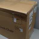 Ergonomic Kids Desk Chair with Footrest & Height-Adjustable Seat, Multifunctional for Study, Work & Dining – Comfy Cushion & Smooth Wheels for Boys & Girls (Grey)