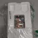 Gingerbread Snowman Christmas Tree Snow Globe - Lighted Gingerbread Snow Globe with Swirling Glitter and LED Lights, Hand Painted Christmas Decoration Playing 8 Holiday Songs, Xmas Gift for Adults