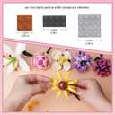 Valentine's Day Gift Mini Bricks Flower Bouquet Building Sets Display Artificial Flower Botanical Collection Building Toys For Adults DIY Home Decor Creative Gift for Women and Girlfriends