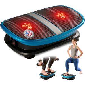 Lifepro Waver Mini Vibration Plate for Lymphatic Drainage  Whole Body Vibrating Platform Exercise Machine for Muscle Toning & Recovery with Remote Max Load 260 lb