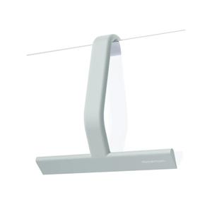 dancemoon JustHang Shower Squeegee for Glass Doors, All-in-One Piece Silicone Squeegee with Built-in Hook for Bathroom, Window, Mirror, Tile Wall, Car, Streak-Free Bathroom Cleaner Tool,10 Inch Green