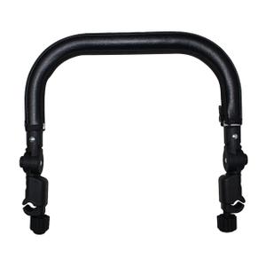 Stroller Bumper Handle Armrest Adjustable Detachable Pu 39x39x8cm for Compatibility Enhanced Water Resistance and Durability for Replacing Old Stroller Accessories