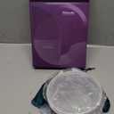 Mocado Travel Makeup Mirror with Light, 1X/20X Magnifying, Double Sided, 3 Color Light, Dimmable Touch, Rechargeable, Tabletop Standing, White