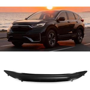 Hood Deflector Hood Protector Compatible with Honda CRV 2022 2021 2020 2019 2018 2017 Gloss Black Hood Protector Bug Deflector Stone Guard