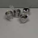 TeamFar Coffee Cup Espresso Cup Mug Set of 4, Double Wall Stainless Steel Tea Cups, Reusable & Stackable, Mirror Finish & Dishwasher Safe - 6 Ounce (4 Count (Pack of 1))