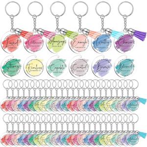 60 Pcs Easter Gifts for Woman Bible Verse Keychains Easter Basket Stuffers Gifts for Coworker Team Staff Party (Vibrant Colors)