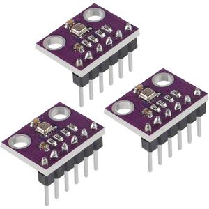 AITRIP 3PCS Pre-Soldered GY-BME280 BME280 Digital 3.3V Temperature Humidity Sensor Atmospheric Barometric Pressure Board IIC I2C Breakout Compatible with Arduino Raspberry Pi