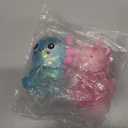 2PCS Glitter Axolotl Squishy, Slow Rising Squeeze Toy, Cute Axolotl Fidget Toy for Stress Relief, Calming Sensory Toy for Kids Adults, Party Favor Gifts (Blue+Pink)