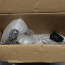 Frassie Height Adjustable Chair Armrest Pair, Gaming Boss Chair Arms Set Replacement,Black (3D)