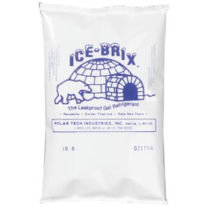 Polar Tech | IB 6 | ICE-BRIX & XTREME BRIX Cold Packs | 6 oz, 6" x 4" x 3/4" (Case of 48)