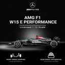 Voltz Toys Mercedes-AMG F1 W15 1:12 Scale RC Car Officially Licensed Formula 1 Remote Control Race Car, 2.4GHz for Boys, Girls and Collectors (1:12 Mercedes-AMG F1 W15)