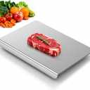Titanium Cutting Boards for Kitchen, Pure Titanium, Double-Sided, 16x12 in