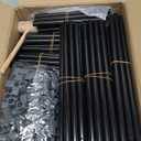 VTRIN Vertical Narrow Shoe Rack Organizer Tall Shoe Rack for Closet Entryway 10 Tier Non-Woven Cover Shoe Shelf Holds 36-41 Pairs Free Standing Shoe Storage Cabinet with Dustproof Cover, Grey