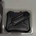 VEGO for Galaxy Z Flip 7 Case with Belt Clip [Built-in Screen Protector] Hidden Foldable Kickstand Hinge Protection Full-Body Shockproof Support Wireless Charging Phone Case for Samsung Flip 7 -Black