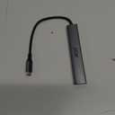 Acer 10 Gbps USB C Hub, USBC Splitter with 4*USB C 3.2 and 100W PD Port, Fast Transfer Type-C Multiport Adapter Compatible with MacBook Pro/M2/M1, iPad, Surface Pro, XPSNo Video Output