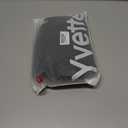 Yvette Front Closure Sports Bras for Women High Support Large Bust Supportive Racerback Sports Bra for Running (Black, L)