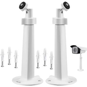 Security Camera Universal Mounting Bracket, Wall Ceiling Mounts Stand Holder Bracket Adjustable Compatible with Wireless Arlo Pro Security CCTV Surveillance Camera