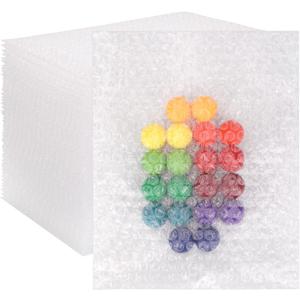 50Pcs Bubble Out Bags Pouches 8"x 10" Bubble Pouches Cushioning Packaging Bags, Double Walled Cushioning Bags Thickening Shockproof Foam Bags for Moving, Shipping, and Storage
