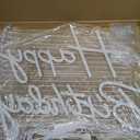 Happy Birthday Neon Sign for Backdrop, LED Happy Birthday Light Up Sign, USB Powered Dimmable Neon Light for Birthday Party Decorations Wall Decor, Warm White