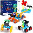 STEM Kits for Kids Crafts Ages 8-10, Solar Robot Kit STEM Building Toys for Ages 8-13, Engineering Science Experiments for Kids Age 8-12 Robotics, Arts and Crafts for Boys Girls Gifts 8 9 10 12-14