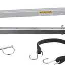 Attwood Adjustable Transom Saver, 23 to 35 Inches, Composite Head Holds Engine, Roller and Trailer Mounts, SP-400-RB