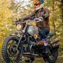 Motorcycle Leg Protectors for Adults Men Women  Motocross Knee & Shin Guards, Dirt Bike Off-Road Protective Gear, ATV Leg Armor with Heat Shield Pads, Motorcycle Riding Safety Equipment