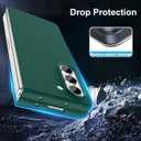 Compatible for Samsung Galaxy Z Fold 6 Case, Ultra-Thin Silky Hard PC Matte Bumper Cute Pretty Phone Case Cover for Samsung Galaxy Z Fold 6 5G, Army Green(12-49)