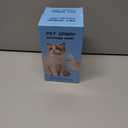 2 x 4-in-1 Pet Steam Spray Brush With Handle, Rubber Brush With Release Button, Dog Comb for Longhair & Shorthair Cat & Dog Cleaner (Blue)