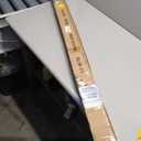 Matte Black Double Curtain Rods 72-144", Decorative Double Drapery Rods with Cap Finials, 1 Inch Front and 5/8 Inch Back Double Curtain Rod, Adjustable Dual Curtain Rod Double Window Rods