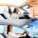 2025 Upgrade Tesla Model 3 Sunshade Roof [No-Gap/No-Sag] with Storage Bag, Tesla Model 3 Highland 2024 2025 Heat Insulation Foldable Top Window Sunroof Shading Blocker Cover Accessories