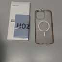 ORNARTO Air Case for iPhone 16 Pro Max Clear, Compatible with MagSafe, Military-Grade Drop Protection Cover with Built-in Air-Pink