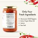 Casablanca Market Harissa Gourmet Hot Sauce Harissa Sauce  Moroccan North African Spice Best Hot Sauce Gift Harissa Seasoning  Harissa Spice Red Hot Sauce  Harissa Paste Hot Sauces (10.5oz) (10.58 Ounce (Pack of 1))