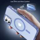 LeYi for iPhone-11 Case Blue Compatible with MagSafe Magnetic[ Screen Protector X2 + Camera Cover X2] Funda para ipone 11case Military Grade Protective Covers for i Phone 11 iphone11, Light Blue